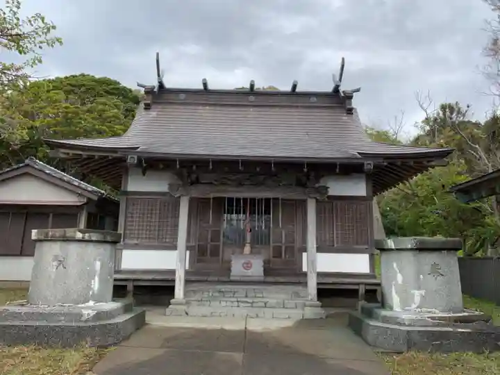 大萩神社の本殿・本堂