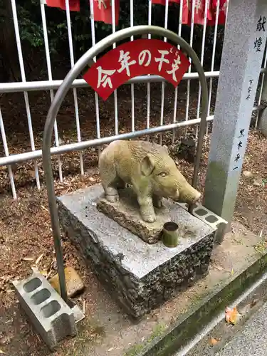 吉備津神社の狛犬