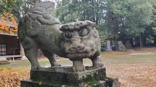 知波夜比古神社の狛犬