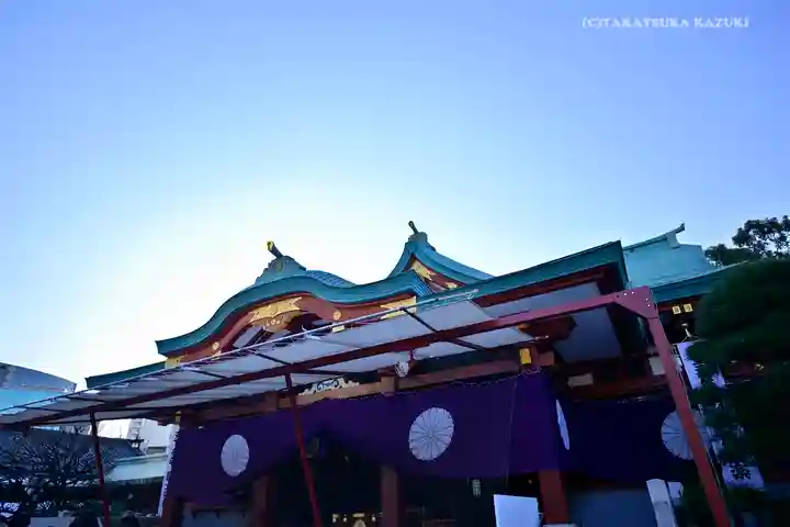 日枝神社の本殿・本堂
