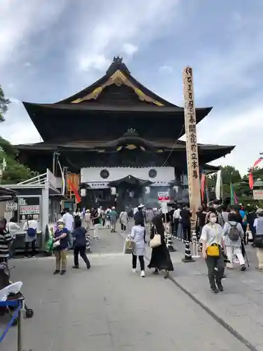善光寺の本殿・本堂