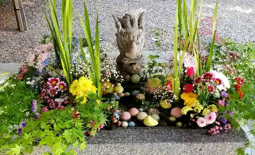 滑川神社 - 仕事と子どもの守り神の手水