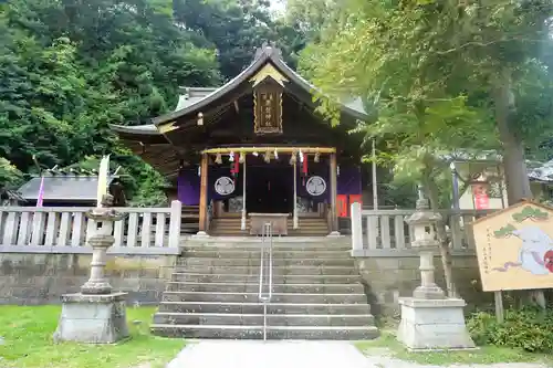 毛谷黒龍神社の本殿