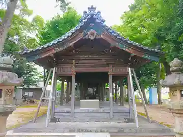 白山社の本殿・本堂