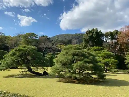 伊勢神宮内宮（皇大神宮）の庭園