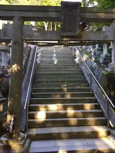 笠山坐神社の鳥居