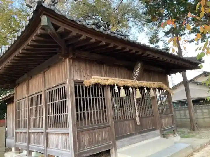 為世王神社の本殿・本堂