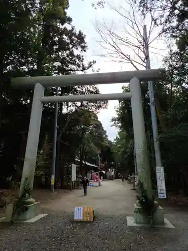 諏訪八幡神社の鳥居