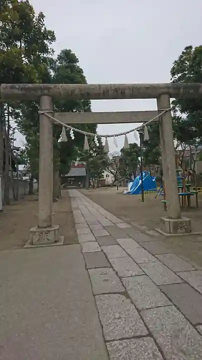 天祖神社の鳥居