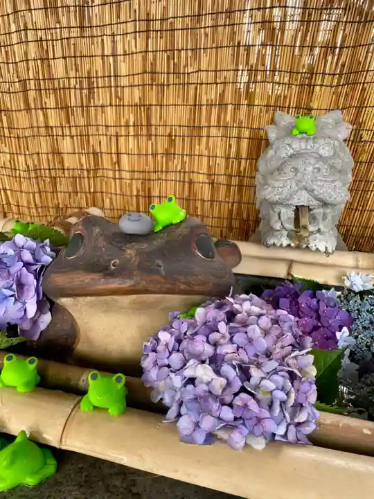 玉田神社の手水舎