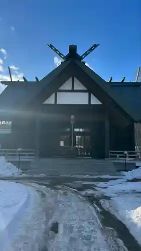 阿寒神社の本殿