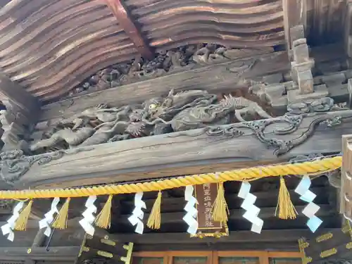 阿豆佐味天神社 立川水天宮の芸術