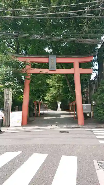 赤城神社の鳥居