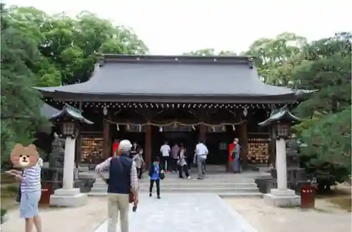 松陰神社の本殿