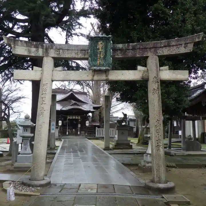 聖神社の鳥居