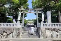三好八幡社の鳥居