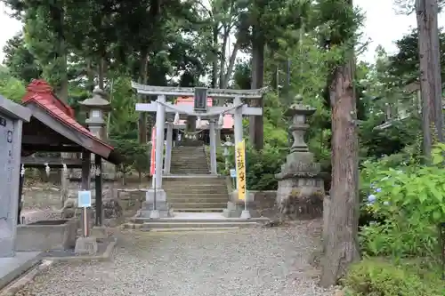 隠津島神社の鳥居