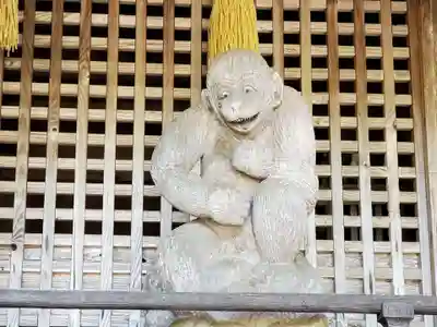 新井神社の狛犬