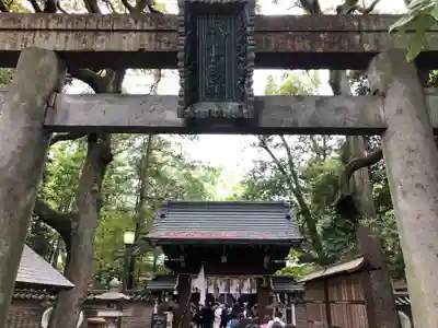 赤坂氷川神社の鳥居