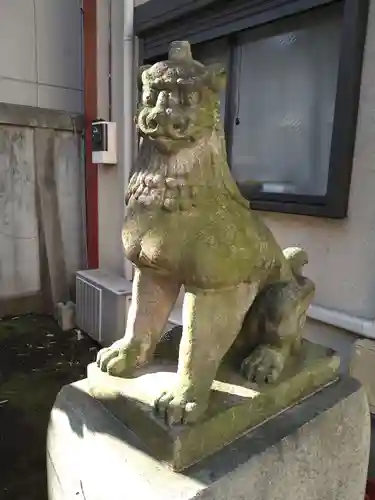 吉原神社の狛犬