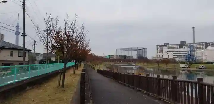 諏訪神社の周辺