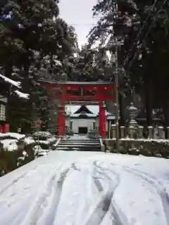 岡太神社の鳥居