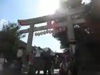 大鳥神社の鳥居
