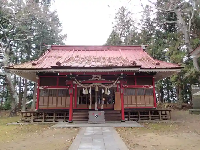 子松神社の本殿