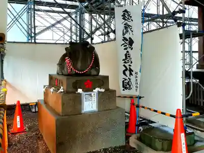 矢奈比賣神社(見付天神)の狛犬