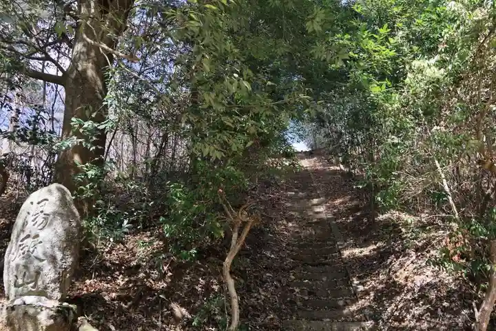 三渡神社の景色