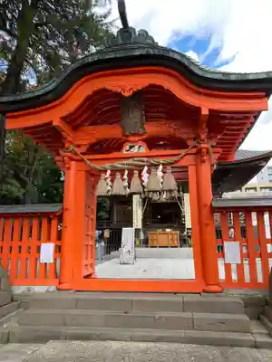 榴岡天満宮の山門・神門