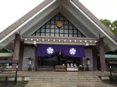 千葉縣護國神社の本殿・本堂