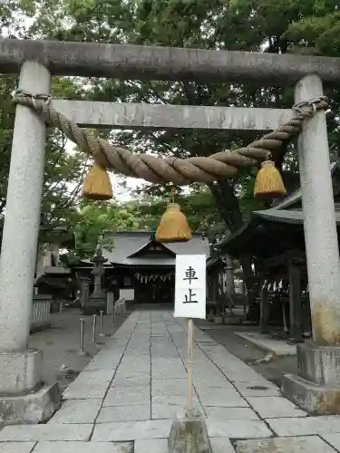 高城神社の鳥居