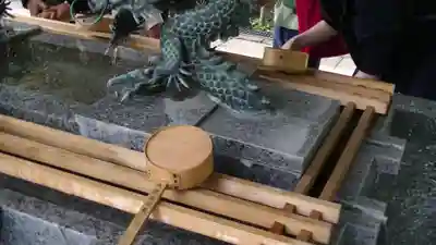 大國魂神社の手水舎