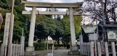 奥戸天祖神社の鳥居