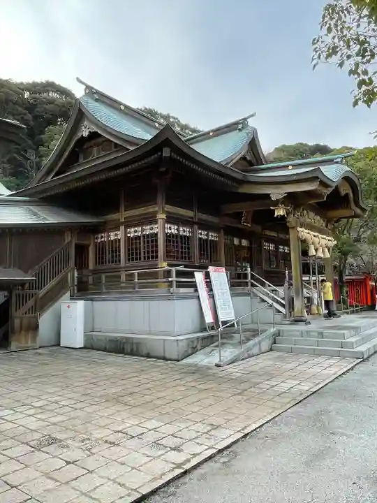戸上神社の本殿・本堂