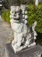 小川諏訪神社の狛犬