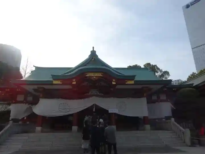 日枝神社の本殿・本堂