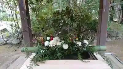 赤坂氷川神社の手水舎