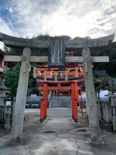 草戸稲荷神社の鳥居