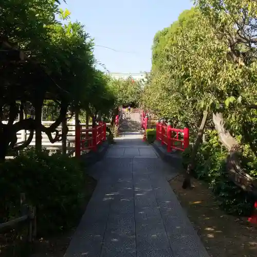 亀戸天神社の庭園