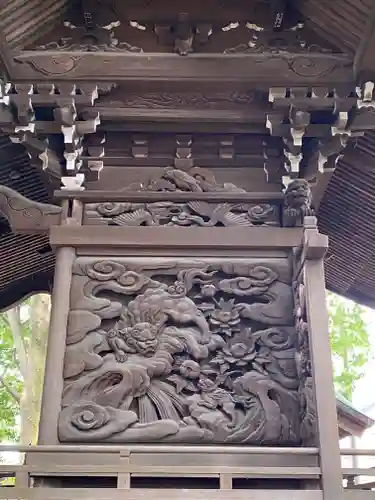 (下館)羽黒神社の芸術