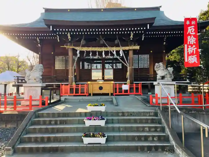 朝日氷川神社の本殿・本堂