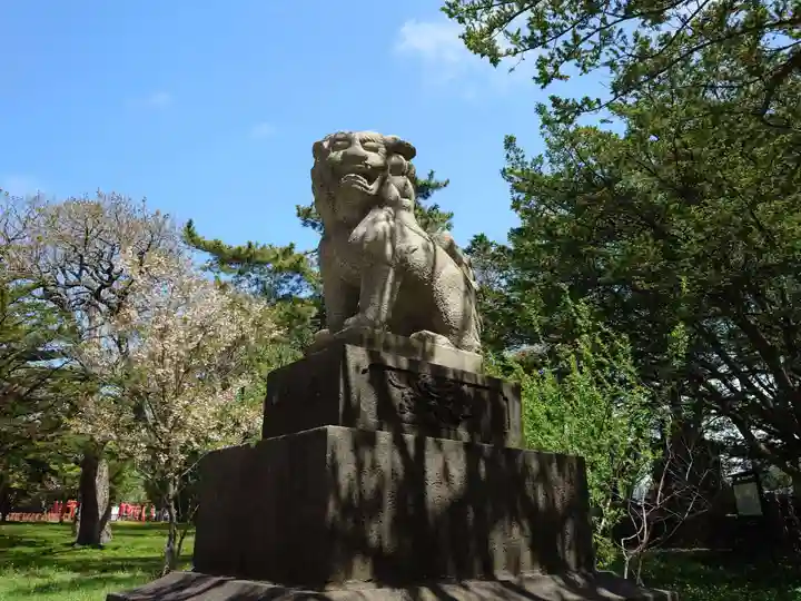 中嶋神社の狛犬