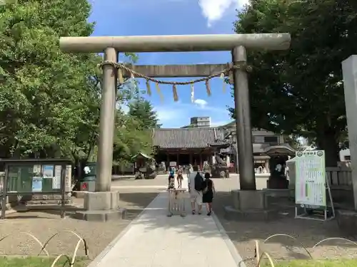 浅草神社の鳥居