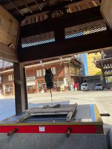 小倉祇園八坂神社の手水舎