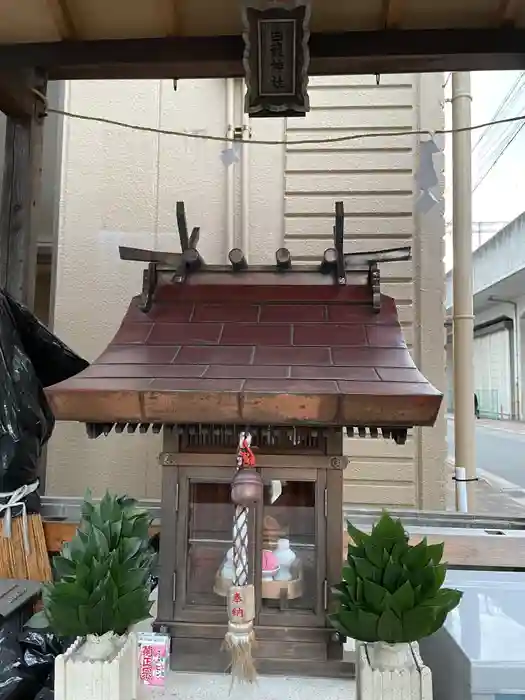 白龍神社の本殿