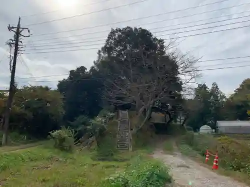 神社（名称不明）の景色