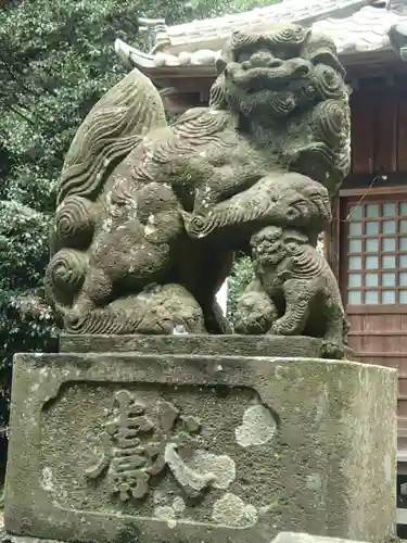 下野 星宮神社の狛犬