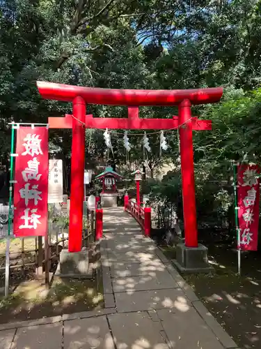 世田谷八幡宮の鳥居